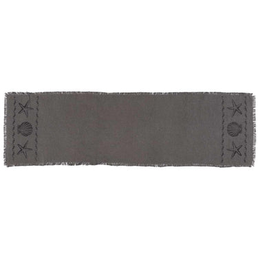 Sandy Grey Burlap Runner 13x48 VHC Brands - The Fox Decor